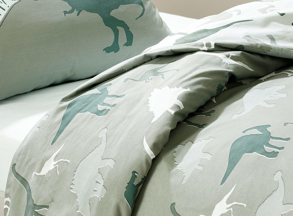 English Home Dinosaurs Pamuklu Çocuk Nevresim Takımı